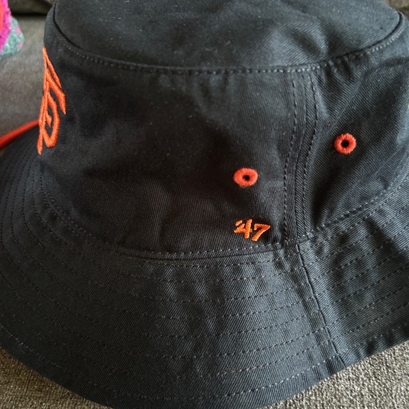 San Francisco Giants 47 Brand Original Black and Orange Bucket Hat - Picture 2 of 9